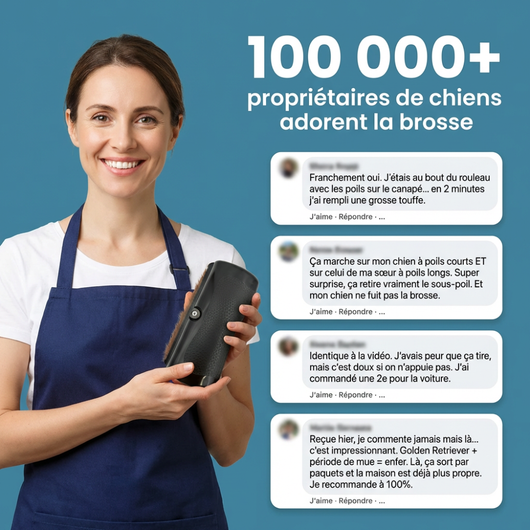 Brosse Retire-Poils Morts