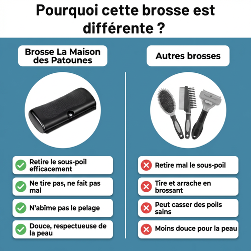Brosse Retire-Poils Morts